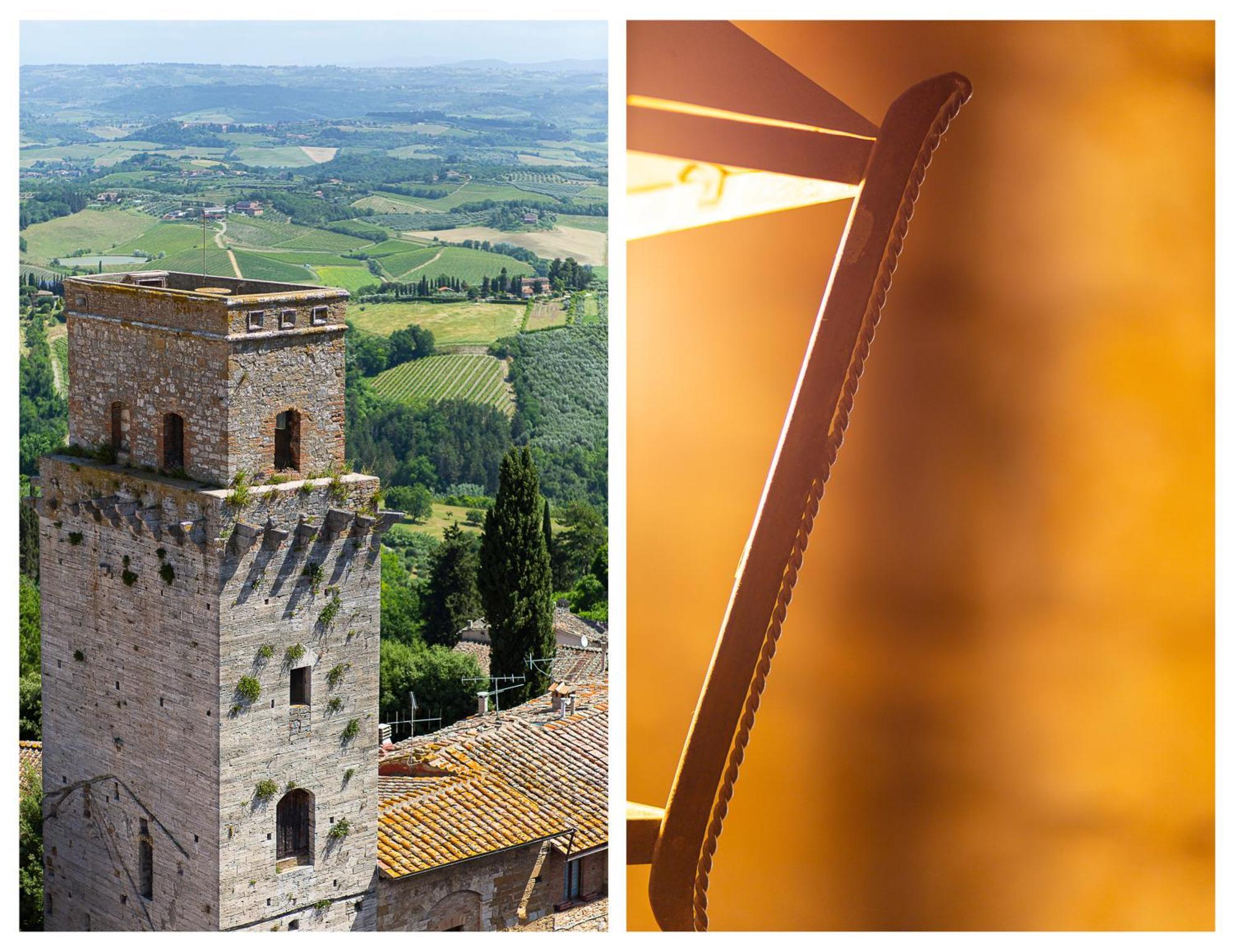 The Artists' Tower - Amazing View From The Tower Leilighet San Gimignano Eksteriør bilde