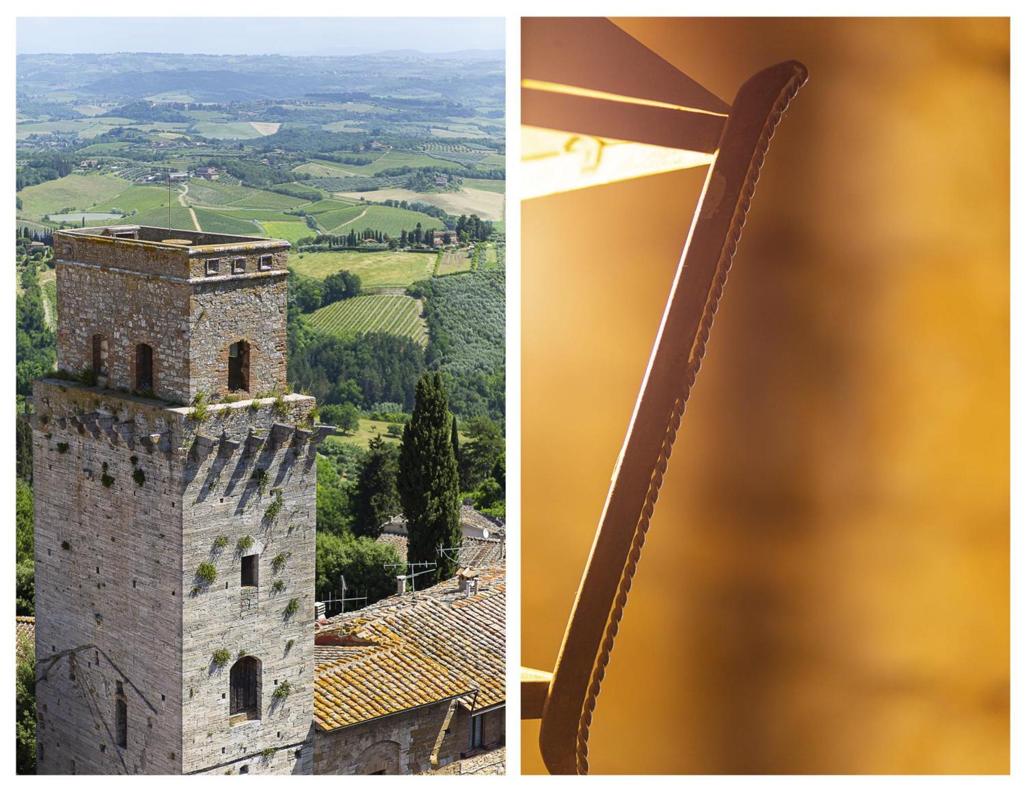 The Artists' Tower - Amazing View From The Tower Leilighet San Gimignano Eksteriør bilde