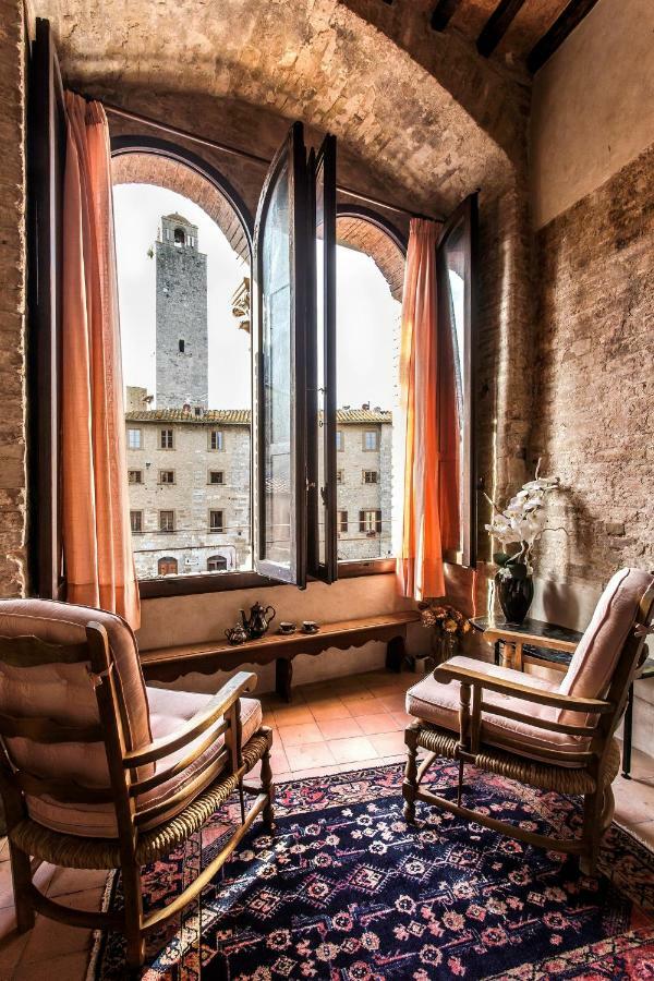 The Artists' Tower - Amazing View From The Tower Leilighet San Gimignano Eksteriør bilde